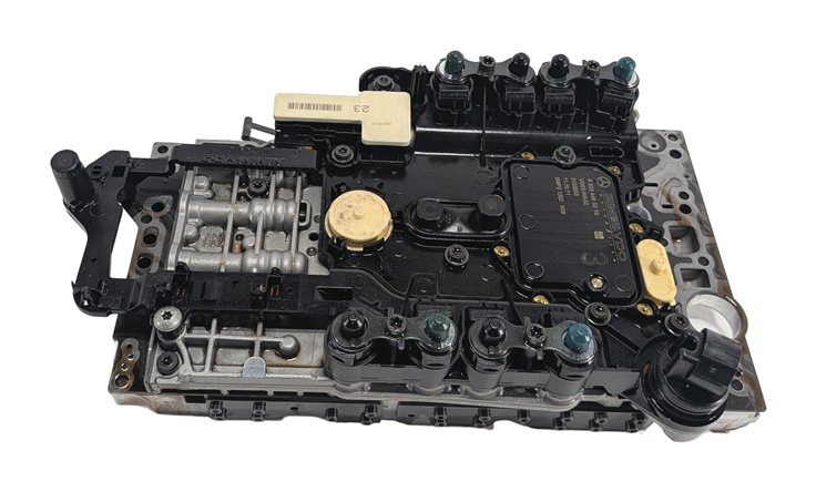 Thumbnail 3: 12-13 MERCEDES ML350 W166 722.9 7G-TRONIC AWD TRANS VALVE BODY w/CONDUCTOR PLATE