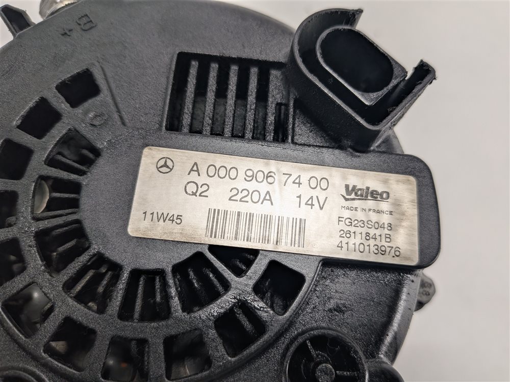 Thumbnail 5: 2012-2014 MERCEDES GL350 ML350 (W166 X166) 3.0L DIESEL ENGINE 220 AMP ALTERNATOR