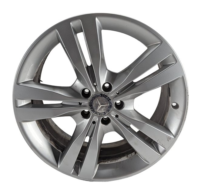 Thumbnail 2: 2012-2014 MERCEDES ML350 (W166) 19x8 5 DOUBLE SPOKE ALUMINUM ALLOY WHEEL RIM