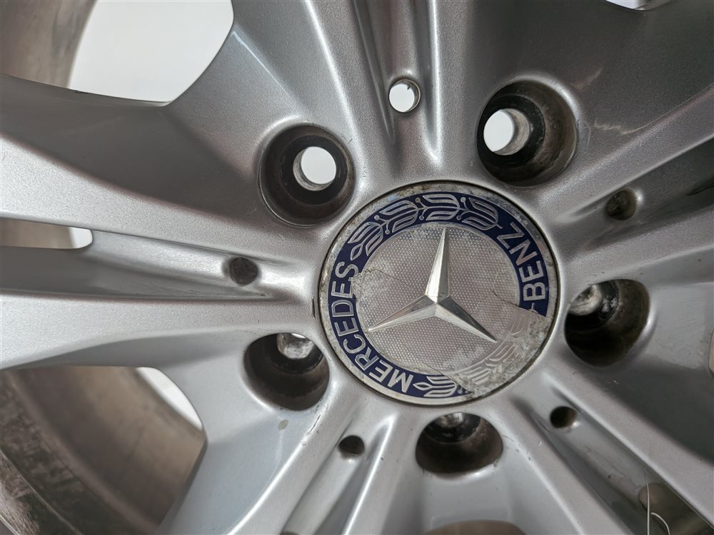 Thumbnail 10: 2012-2014 MERCEDES ML350 (W166) 19x8 5 DOUBLE SPOKE ALUMINUM ALLOY WHEEL RIM