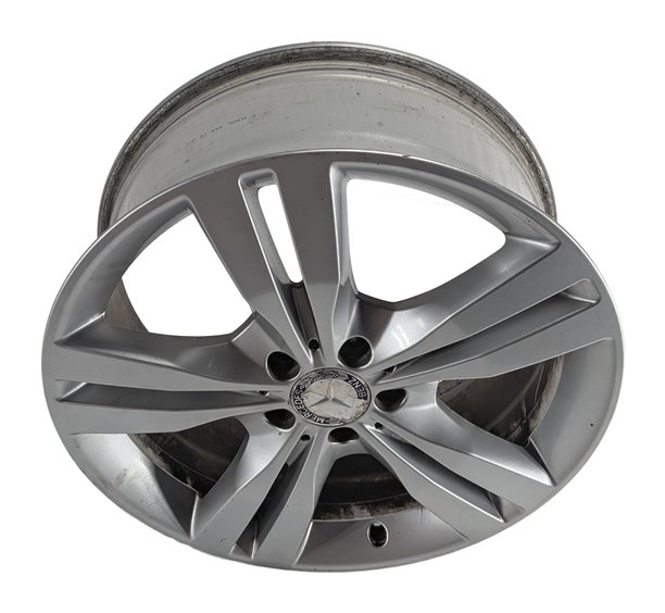 Thumbnail 3: 2012-2014 MERCEDES ML350 (W166) 19x8 5 DOUBLE SPOKE ALUMINUM ALLOY WHEEL RIM