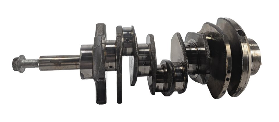 Thumbnail 2: 2012 MERCEDES ML350 W166 3.0L DIESEL 642.826 ENGINE CRANKSHAFT CRANK SHAFT