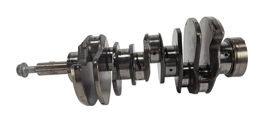 Thumbnail 4: 2012 MERCEDES ML350 W166 3.0L DIESEL 642.826 ENGINE CRANKSHAFT CRANK SHAFT