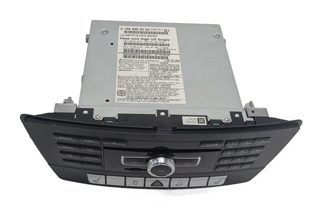 Thumbnail 3: 2012 MERCEDES ML350 ML550 ML63 AMG (W166) RADIO STEREO GPS NAVIGATION RECEIVER