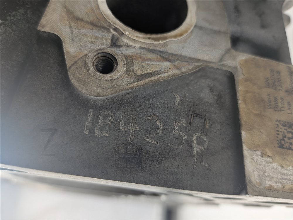 Thumbnail 9: 2008-2011 AUDI A4 A5 Q5 (B8 8K 8T 8R) 3.2L V6 FSI - RIGHT ENGINE CYLINDER HEAD