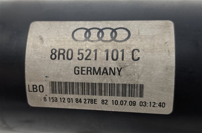 Thumbnail 8: 2009-2012 AUDI Q5 (8R) 6 SPEED AUTO REAR DRIVESHAFT DRIVELINE DRIVE LINE SHAFT