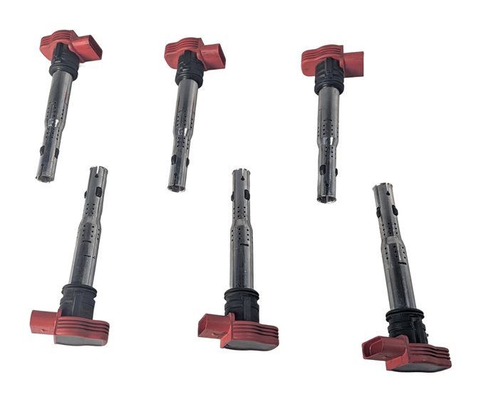 Thumbnail 3: 2005-2017 AUDI A4 S4 A5 S5 A6 S6 A7 A8 Q5 SQ5 Q7 R8 S8 IGNITION COIL SET 6