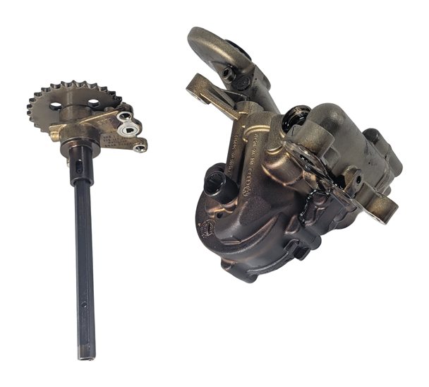 2010 AUDI Q5 B8 8R 3.2L (CALB) FSI ENGINE OIL FLUID PUMP w/CHAIN DRIVE SPROCKET