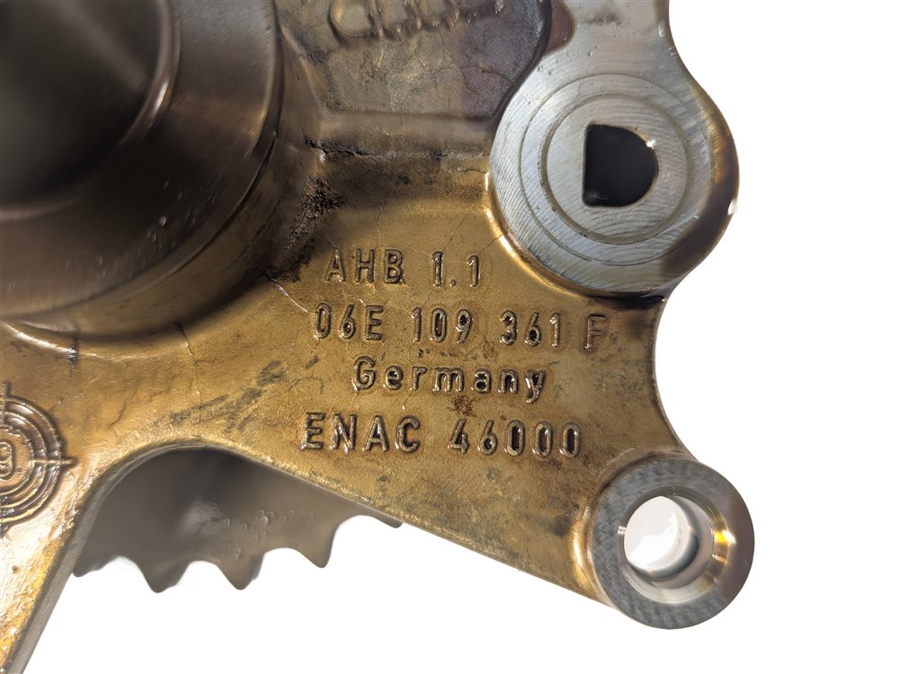 Thumbnail 7: 2010 AUDI Q5 B8 8R 3.2L (CALB) FSI ENGINE OIL FLUID PUMP w/CHAIN DRIVE SPROCKET