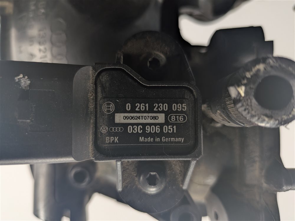 Thumbnail 11: 2008-2012 AUDI A4 A5 A6 Q5 (B8 8T 8K 8R C7) 3.2L V6 FSI ENGINE INTAKE MANIFOLD
