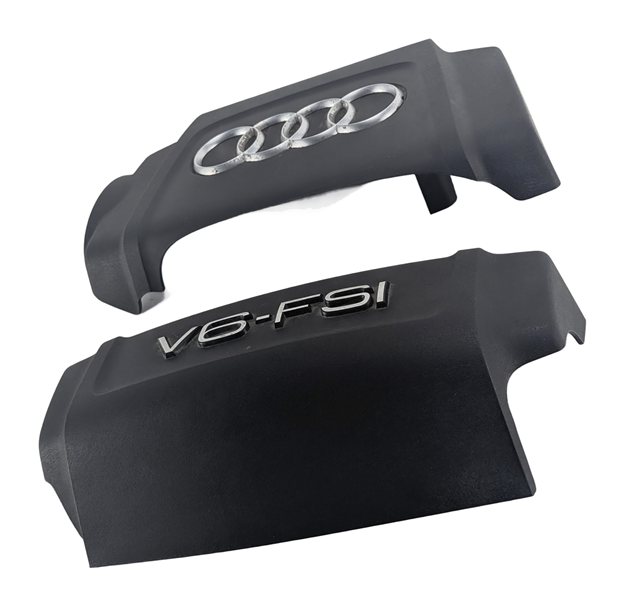2009-2012 AUDI A4 A5 Q5 (B8 8K 8T 8R) 3.2L MOTOR V6 FSI ENGINE COVER TRIM SET 2