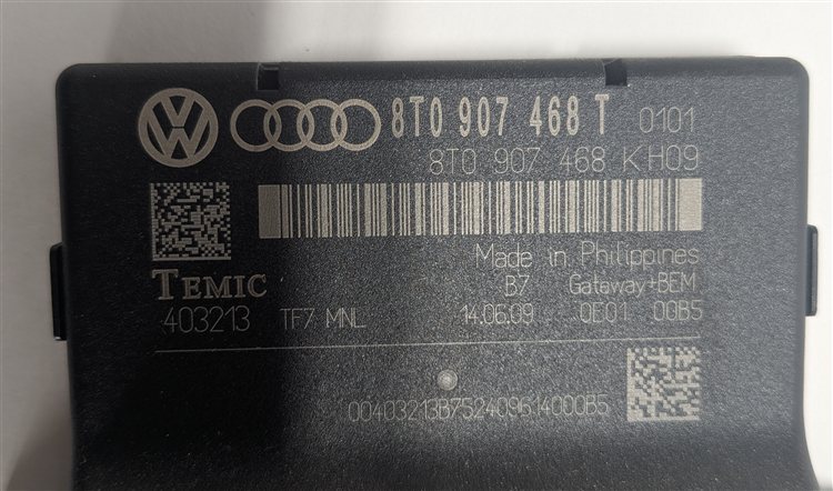 Thumbnail 6: 2010 AUDI Q5 (B8 8R) 3.2L CALB ENGINE ECM BCM GATEWAY IMMOBILIZER MODULE KEY SET