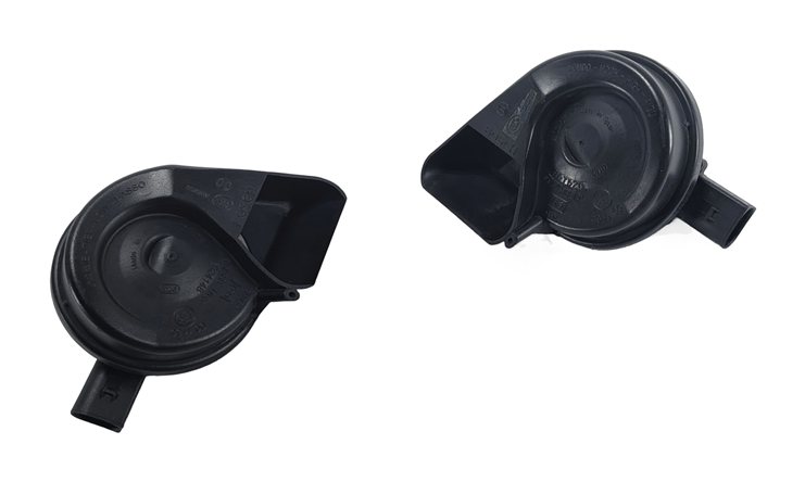 08-17 AUDI Q5 SQ5 A4 A5 S4 S5 HIGH LOW TONE HORN SET/2