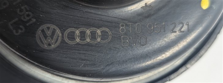 Thumbnail 10: 08-17 AUDI Q5 SQ5 A4 A5 S4 S5 HIGH LOW TONE HORN SET/2