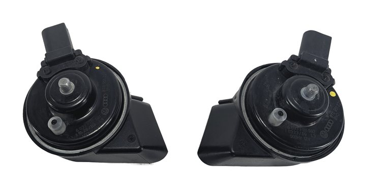 Thumbnail 4: 08-17 AUDI Q5 SQ5 A4 A5 S4 S5 HIGH LOW TONE HORN SET/2
