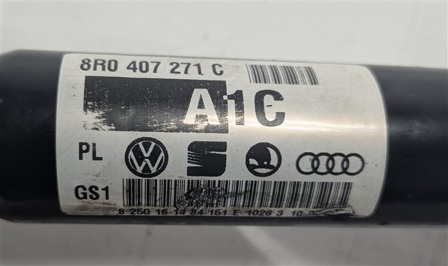 Thumbnail 4: 2009-2012 AUDI Q5 (B8 8R) 3.2L FRONT CV AXLE DRIVE SHAFT HALF SHAFT SET/2 PAIR