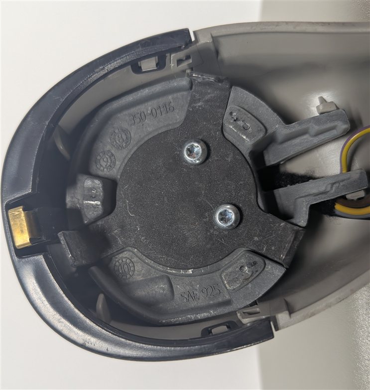 Thumbnail 8: 09-12 AUDI A4 A5 A6 Q5 S4 S5 B8 8K 8T 8R AUTODIM COMPASS REARVIEW MIRROR (Gray)