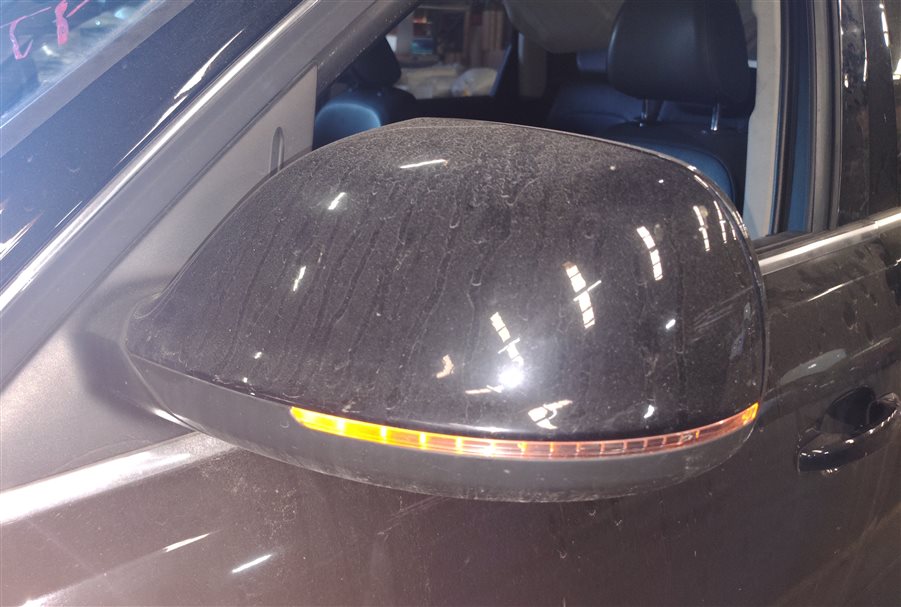 Thumbnail 2: 09-14 AUDI Q5 (8R) LEFT P-FOLD HEAT AUTODIM MEMORY DOOR MIRROR w/ LIGHT (Black)