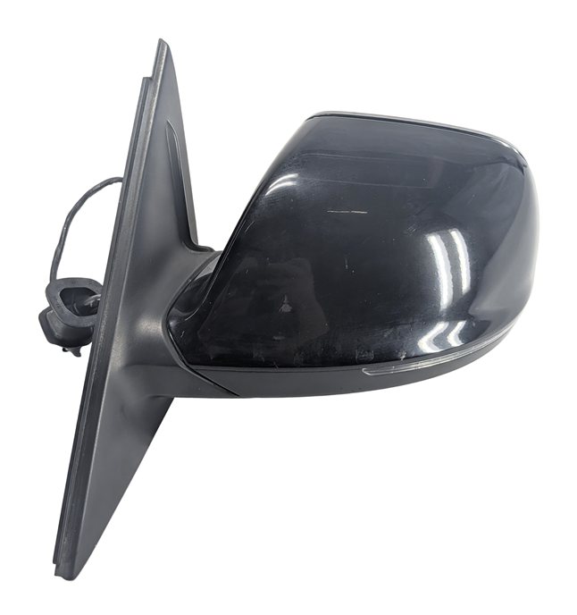 Thumbnail 6: 09-14 AUDI Q5 (8R) LEFT P-FOLD HEAT AUTODIM MEMORY DOOR MIRROR w/ LIGHT (Black)