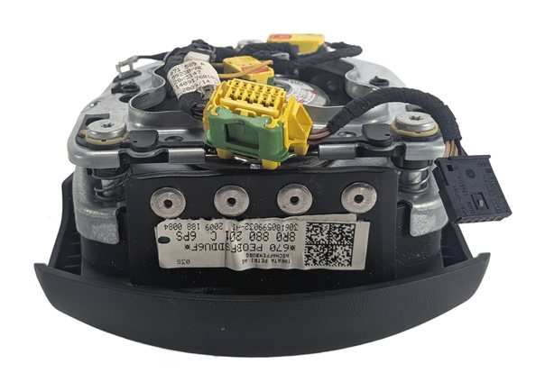 Thumbnail 6: 2009-2012 AUDI Q5 (8R) LEFT FRONT DRIVER STEERING WHEEL AIRBAG (Black)
