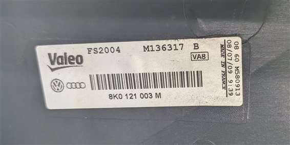 Thumbnail 5: 09-17 AUDI A4 A5 Q5 S4 (B8 8T 8R) 2.0L 3.0L 3.2L RADIATOR COOLING FAN w/ SHROUD