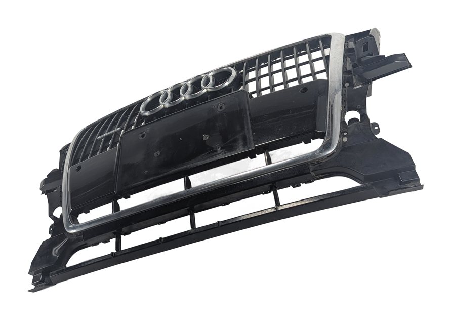 2009-2012 AUDI Q5 (B8 8R) FRONT UPPER HOOD CENTER AIR VENT GRILLE TRIM