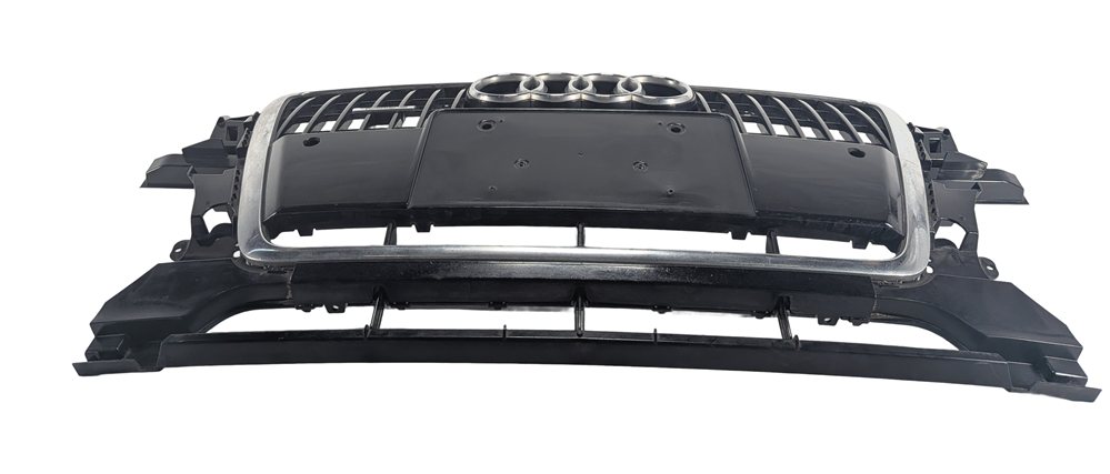 Thumbnail 2: 2009-2012 AUDI Q5 (B8 8R) FRONT UPPER HOOD CENTER AIR VENT GRILLE TRIM
