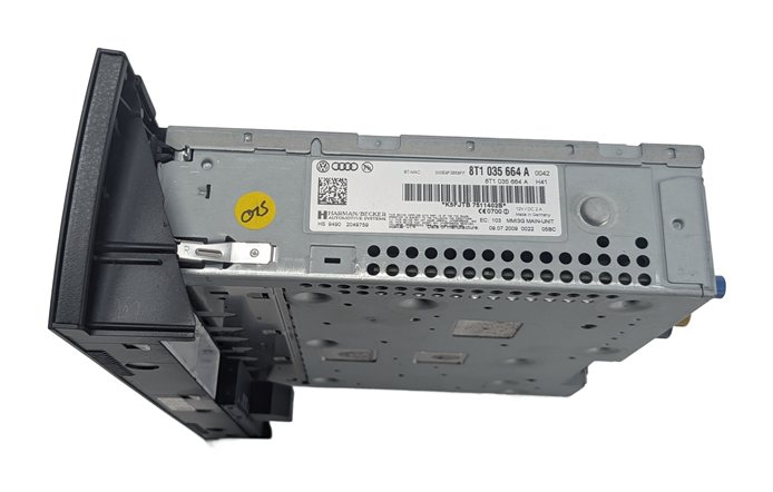 Thumbnail 4: 09-10 AUDI Q5 (8R) RADIO STEREO MMI SD SIM DVD CD NAVIGATION MULTIMEDIA PLAYER