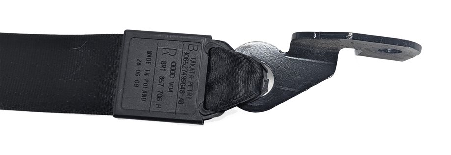 Thumbnail 4: 2009-2017 AUDI Q5 SQ5 (8R) FRONT RIGHT SEAT SEATBELT RETRACTOR (Black)