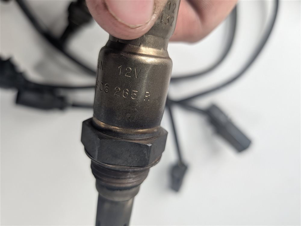 Thumbnail 10: 2010 AUDI Q5 (B8 8R) 3.2L (CALB) ENGINE OXYGEN O2 LAMBDA WIRE PROBE SENSOR SET/4