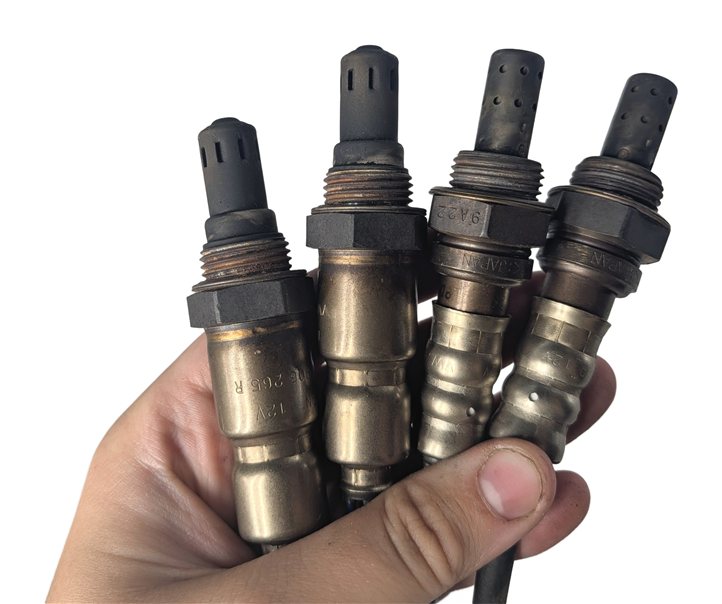 Thumbnail 5: 2010 AUDI Q5 (B8 8R) 3.2L (CALB) ENGINE OXYGEN O2 LAMBDA WIRE PROBE SENSOR SET/4