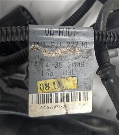 Thumbnail 13: 2010 AUDI Q5 B8 8R 3.2L CALB ENGINE MOTOR WIRE WIRING HARNESS LOOM 8K1971072KQ