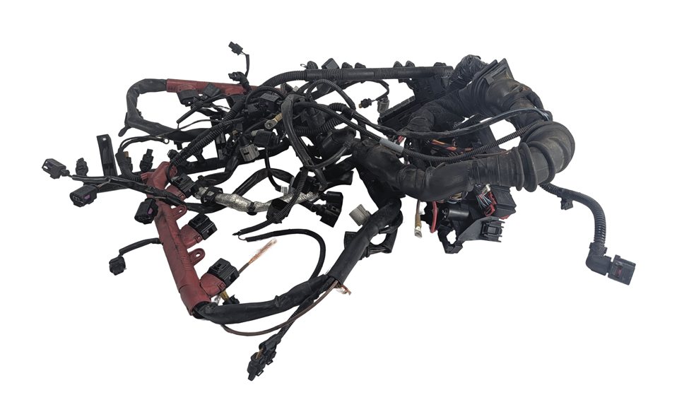 Thumbnail 2: 2010 AUDI Q5 B8 8R 3.2L CALB ENGINE MOTOR WIRE WIRING HARNESS LOOM 8K1971072KQ