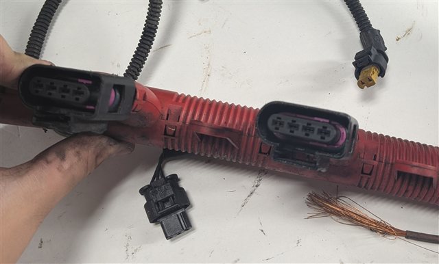 Thumbnail 5: 2010 AUDI Q5 B8 8R 3.2L CALB ENGINE MOTOR WIRE WIRING HARNESS LOOM 8K1971072KQ