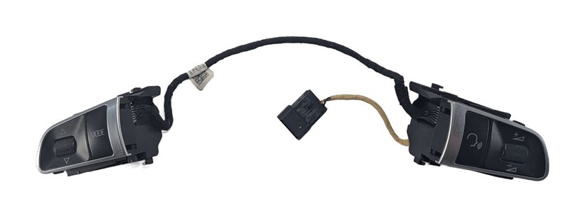 Thumbnail 3: 2010 AUDI Q5 (B8 8R) STEERING WHEEL MULTIFUNCTION CONTROL SWITCH BUTTONS SET/2