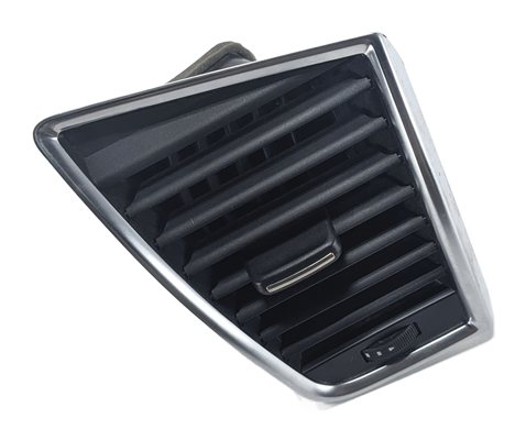 2010 AUDI Q5 (B8 8R) FRONT RIGHT PASSENGER DASH AIR AC VENT ILLUMINATED (Black)