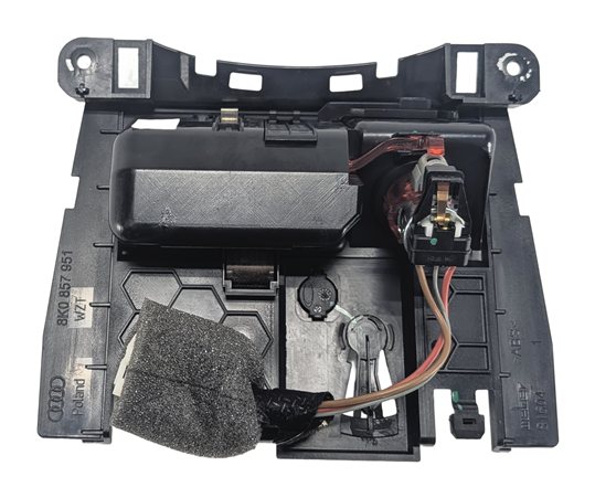 Thumbnail 4: 2010 AUDI Q5 (B8 8R) FRONT ASHTRAY w/CIGARETTE LIGHTER SOCKET 12V POWER OUTLET