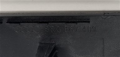 Thumbnail 10: 2010 AUDI Q5 B8 8R INTERIOR DOOR DASH CENTER CONSOLE TRIM INSERT SET/6 (Walnut)
