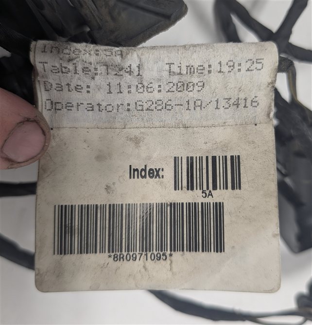 Thumbnail 10: 2010 AUDI Q5 B8 8R FRONT PARK ASSIST PDC DISTANCE SENSOR SET/4 w/HARNESS (Black)