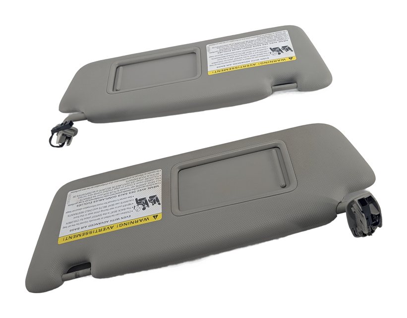 2009-2012 AUDI Q5 (8R) FRONT LEFT & RIGHT SUNVISOR SHADE SET-2 (Gray)