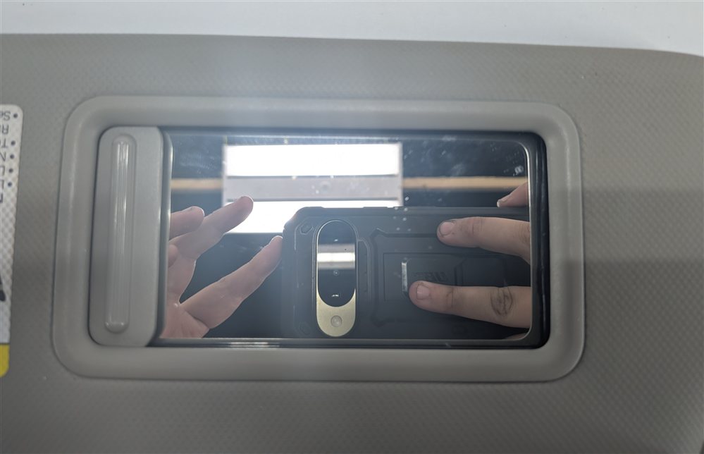 Thumbnail 6: 2009-2012 AUDI Q5 (8R) FRONT LEFT & RIGHT SUNVISOR SHADE SET-2 (Gray)