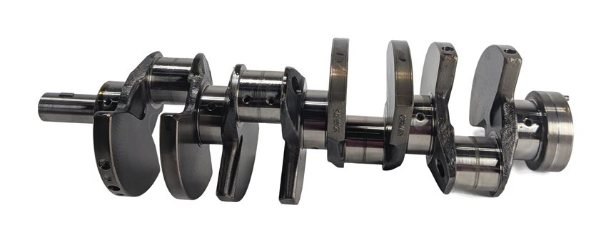 Thumbnail 2: 2009-2010 PORSCHE CAYENNE (957) 4.8L (M48.01) ENGINE CRANKSHAFT CRANK SHAFT