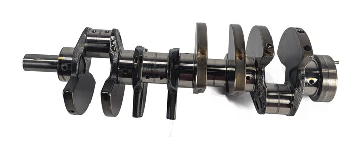 Thumbnail 3: 2009-2010 PORSCHE CAYENNE (957) 4.8L (M48.01) ENGINE CRANKSHAFT CRANK SHAFT
