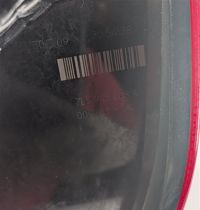 Thumbnail 10: 2008-2010 PORSCHE CAYENNE (957) RIGHT PASSENGER REAR TAILLIGHT BRAKE LIGHT LAMP