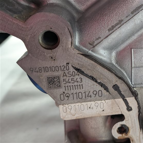 Thumbnail 11: 2008-2010 PORSCHE CAYENNE (957) 4.8L NON TURBO ENGINE CYLINDER BLOCK (BARE)