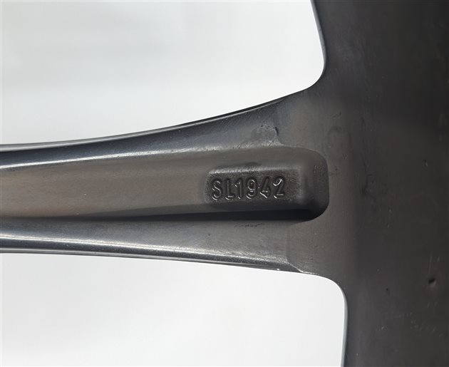 Thumbnail 10: 2008-2010 PORSCHE CAYENNE (957) 21X10 ET50 10 SPOKE ALLOY WHEEL PAINTED BLACK