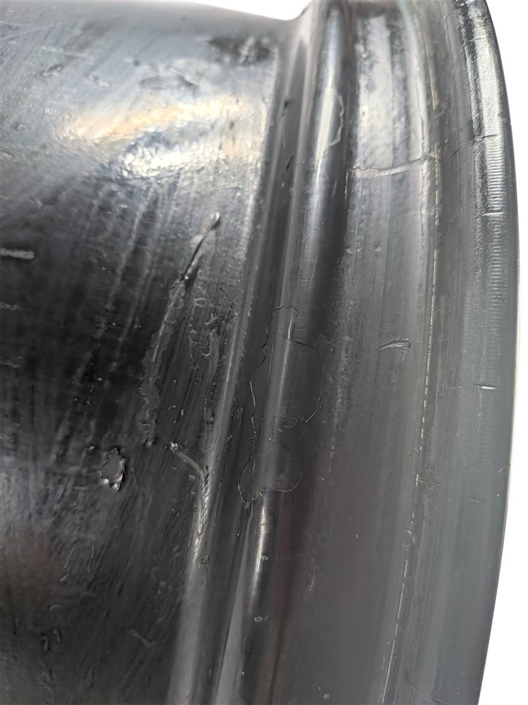 Thumbnail 12: 2008-2010 PORSCHE CAYENNE (957) 21X10 ET50 10 SPOKE ALLOY WHEEL PAINTED BLACK