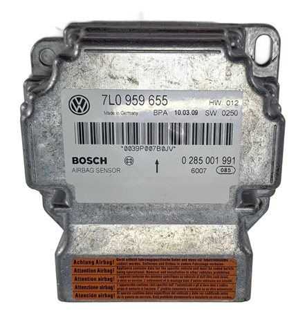 Thumbnail 4: 2008-2010 PORSCHE CAYENNE (957) PRIMARY SRS BAG CONTROL MODULE