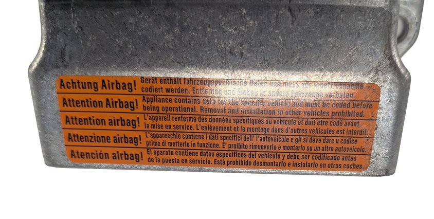 Thumbnail 6: 2008-2010 PORSCHE CAYENNE (957) PRIMARY SRS BAG CONTROL MODULE
