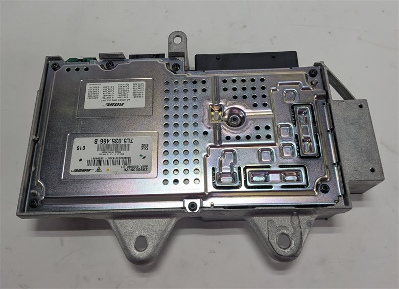 Thumbnail 4: 2008-2010 PORSCHE CAYENNE (957) RADIO STEREO MEDIA BOSE AUDIO AMP AMPLIFIER